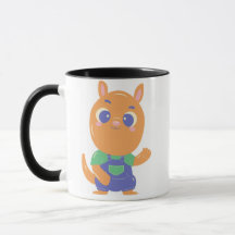 Süße Känguru-Tasse