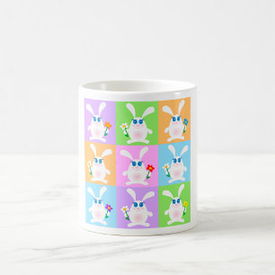 Süße Kaninchen Kaffeetasse