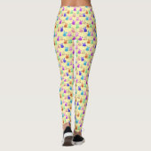 Süße Kaninchen Muster Leggings (Rückseite)