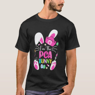 Süße Kaninchen Ostern Ich bin die PCA-Krankenschwe T-Shirt