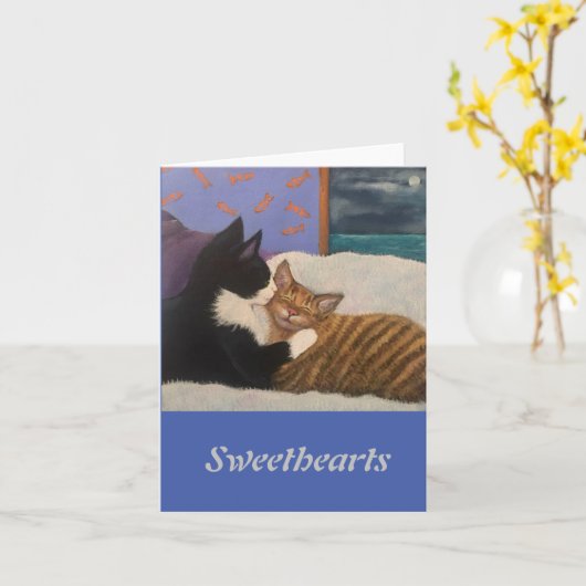 Süße Karte (Gelbe Blume)