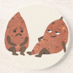 Süße? Kartoffel. Getränkeuntersetzer