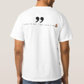Süße? Kartoffel. T-Shirt (Rückseite)