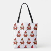 Süße Karton-Gnom-Muster-Tasche Tasche (Rückseite)