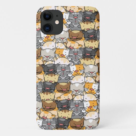 Süße Kätzchen Case-Mate iPhone Hülle (Rückseite)