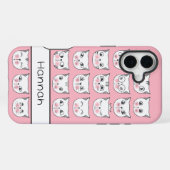 Süße Kätzchen iPhone Hülle (Rückseite (Horizontal))
