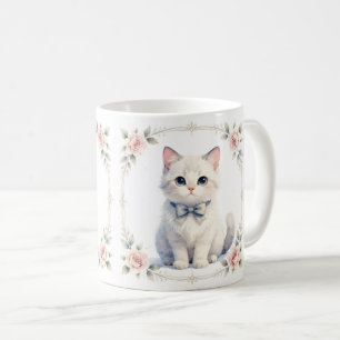 süße Kätzchen-Kaffeetasse Kaffeetasse