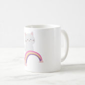 Süße Kätzchen Katze Kaffeetasse (VorderseiteRechts)