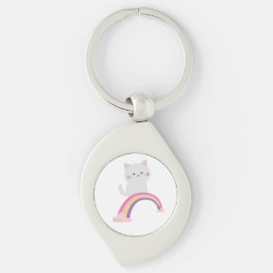 Süße Kätzchen Katze Schlüsselanhänger