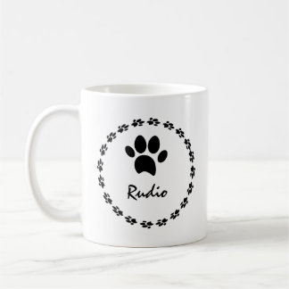 Süße Kätzchen Katzen Haustier Foto Pfote Name Kaffeetasse