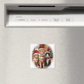 Süße Kätzchen Magnet (In Situ (Geschirrspüler))