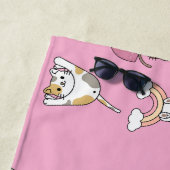 Süße Kätzchen Strandtuch (Beispiel)
