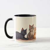 Süße Kätzchen Tasse (Links)