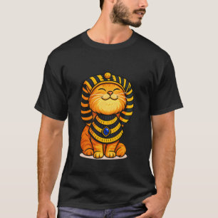 Süße Katze Altägyptische Götter Pharao Lustig Ägyp T-Shirt