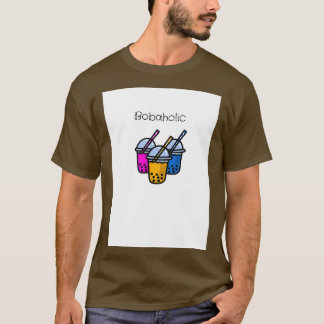 süße Katze Bobaholic 1 T-Shirt