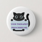 Süße Katze Button (Vorderseite)