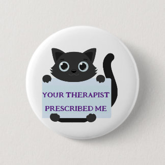 Süße Katze Button