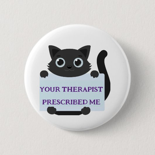 Süße Katze Button (Vorderseite)