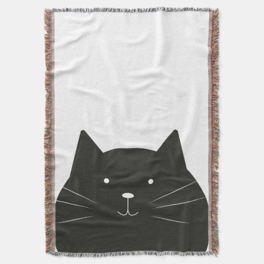Süße Katze Decke (Vorderseite Vertikal)
