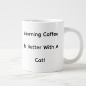 Süße Katze Foto Jumbo-Tasse (Rechts)