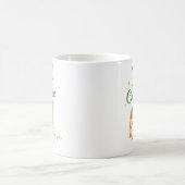 Süße Katze 'Frohe Weihnachten' Weihnachtstasse Kaffeetasse (Mittel)