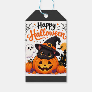 Süße Katze Frohes Halloween Reisebecher - Kawaii H Geschenkanhänger