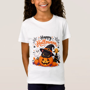 Süße Katze Frohes Halloween Reisebecher - Kawaii H T-Shirt
