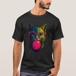 Süße Katze für Frauen Lustige Katzenliebhaber T-Shirt