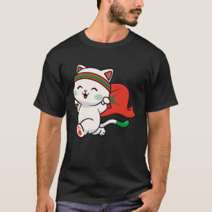 Süße Katze für Stolz, Marokkaner zu sein  Marokko  T-Shirt