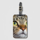 Süße Katze Gepäckanhänger (Vorderseite Vertikal)