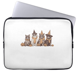 Süße Katze Halloween Kitty Halloween Tier Haustier Laptopschutzhülle