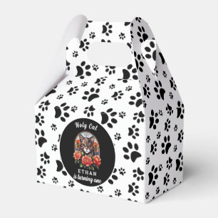 süße Katze, ich bin Eins   Katzen Mädchen 1. Gebur Geschenkschachtel