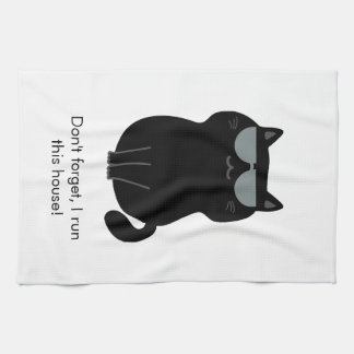 Süße Katze - Ich leite dieses Haus jetzt! Geschirrtuch