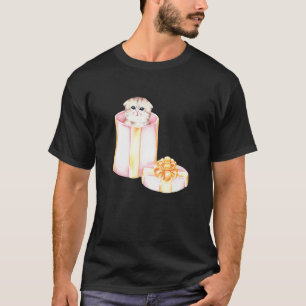 Süße Katze in der Box Kitten Adoption 1 T-Shirt