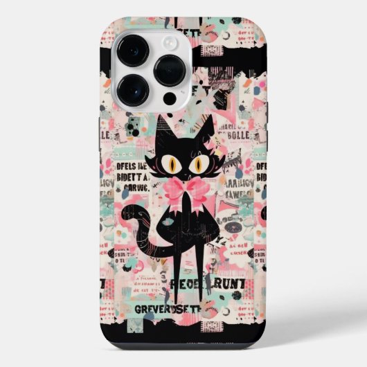 Süße Katze iPhone Hülle (Rückseite)
