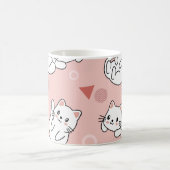 Süße Katze Kaffeetasse (Mittel)