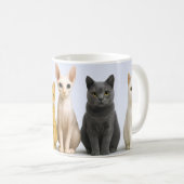 Süße Katze Kaffeetasse (VorderseiteRechts)