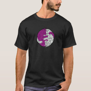 Süße Katze Katzen Ying Yang Yin Yang 10 T-Shirt