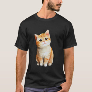 Süße Katze. Katzenfamilie. Katzenliebhaber, Katzen T-Shirt