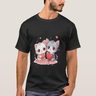 Süße Katze Männer Frauen Bunte Kätzchen Besitzer W T-Shirt