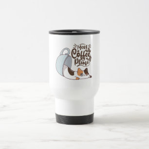 Süße Katze Mehr Kaffee Bitte Tasse – Lustige Kaffe