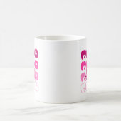 Süße Katze miaut Kaffeetasse (Mittel)