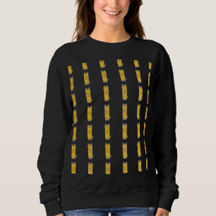 Süße Katze mit Schnurrhaar-Wärme Minimalistisches  Sweatshirt