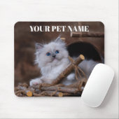 Süße Katze Personalisiert Mousepad (Mit Mouse)