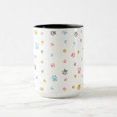 Süße Katze Pfoten Tasse (Zentrum)
