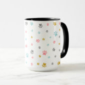 Süße Katze Pfoten Tasse (VorderseiteRechts)