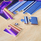 Süße Katze  Puzzle (Seite)
