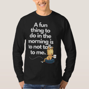 Süße Katze Roboter Staubsauger sarkastische Männer T-Shirt