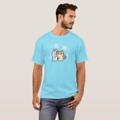 Süße Katze schlägt Baka T-Shirt (Vorne ganz)