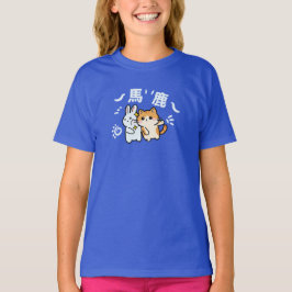 Süße Katze schlägt Idiot T-Shirt